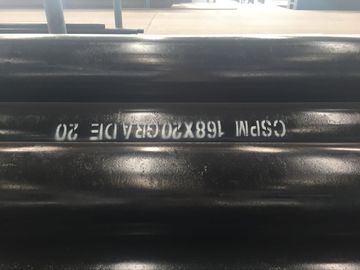 中国 GB/T 8162の継ぎ目が無い炭素鋼の管の等級20の空白および黒い絵画 サプライヤー