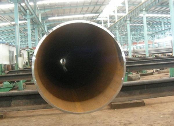 塗られたLSAW/ERWによって溶接される鋼管の構造のための継ぎ目が無い炭素鋼の管を黒くして下さい