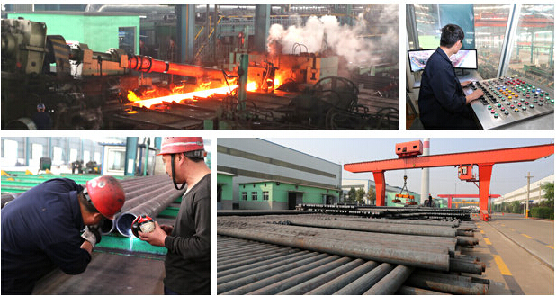 ASTMの黒の炭素鋼の管、構造のための炭素鋼の継ぎ目が無い管